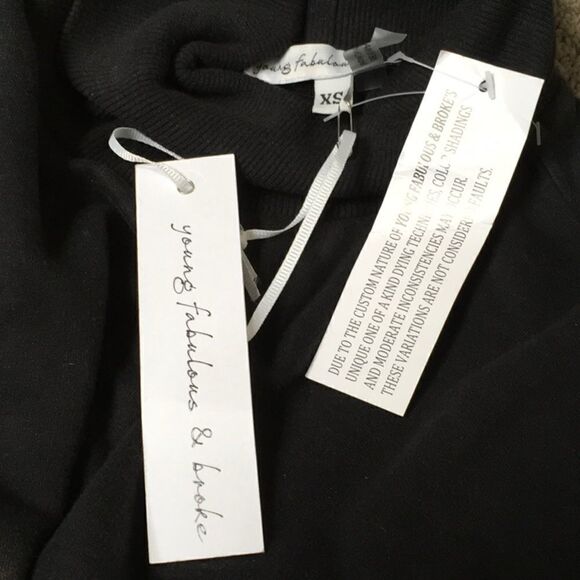 Young Fabulous & Broke sweatshirt dress/top. NWT - Picture 14 of 16